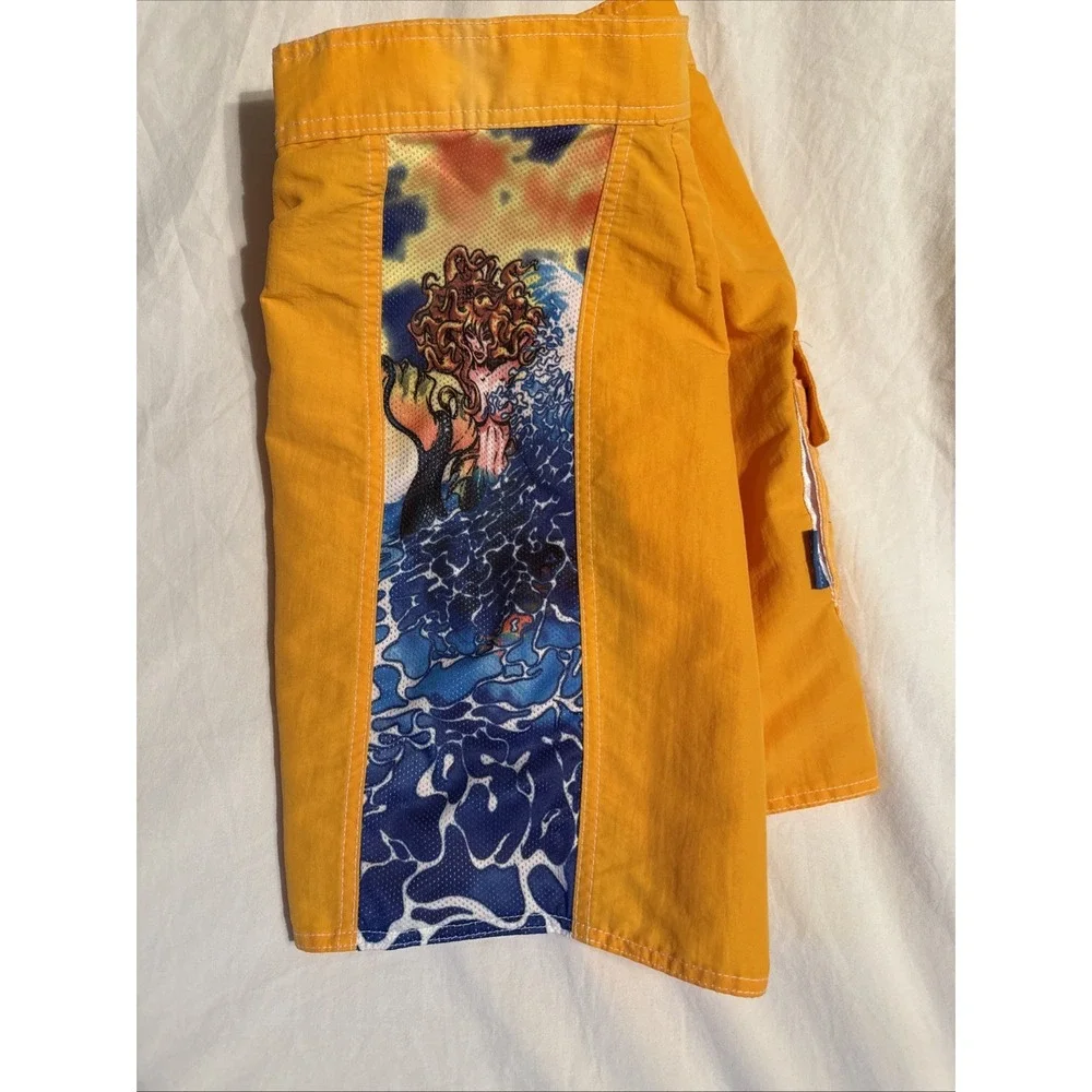 Vintage Lost BoardShorts Made In Usa Medusa Rare Men's Size 30 (29) Mint Grail